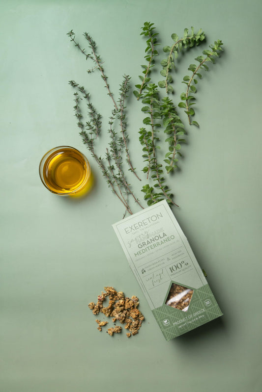 SAVORY GRANOLA MEDITERRANEO 300G
