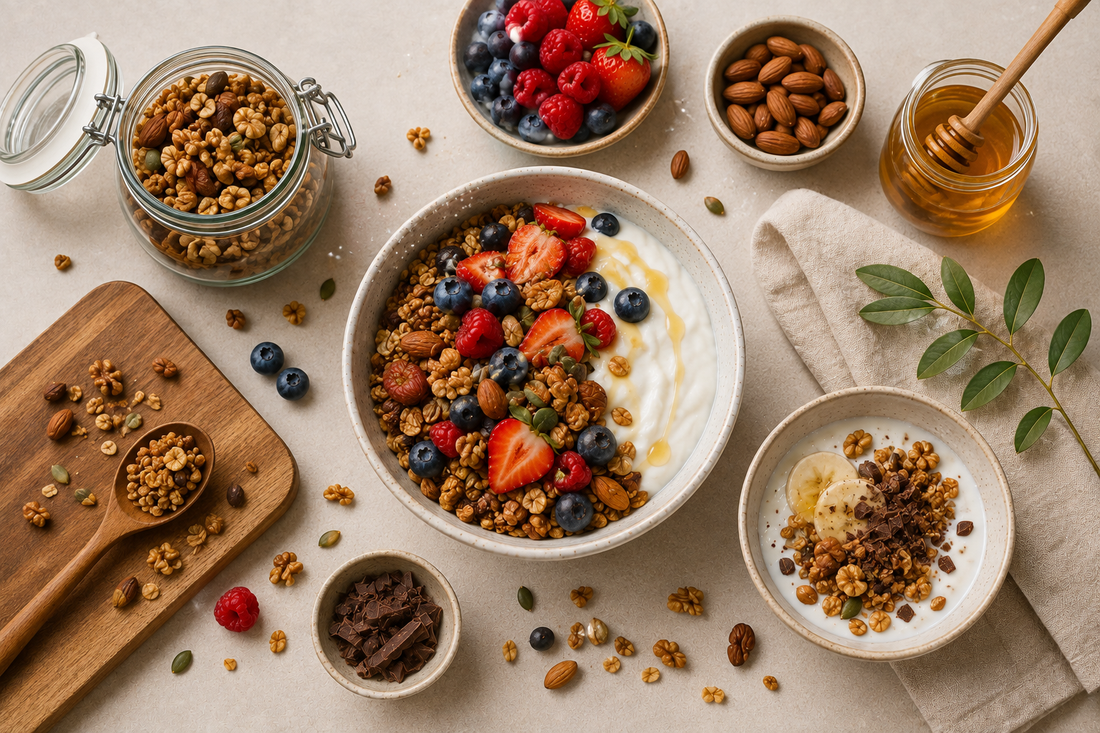 Idei de servire pentru granola dulce
