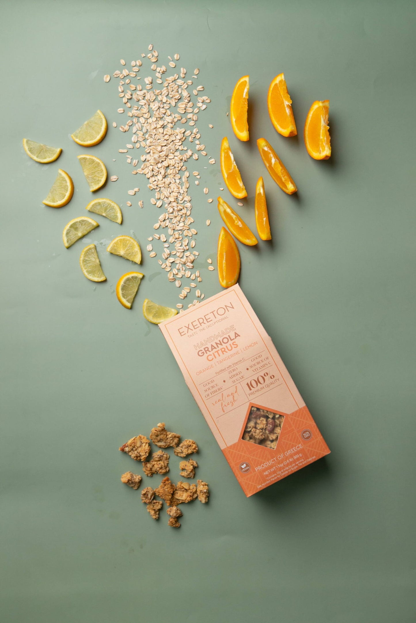 GRANOLA CITRUS 0% SUGAR ADDED 300G
