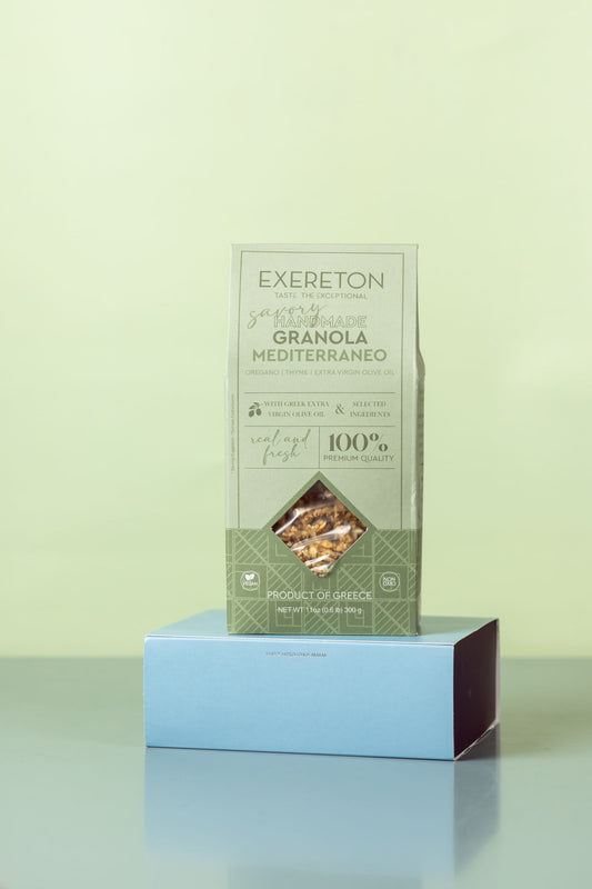 SAVORY GRANOLA MEDITERRANEO 300G
