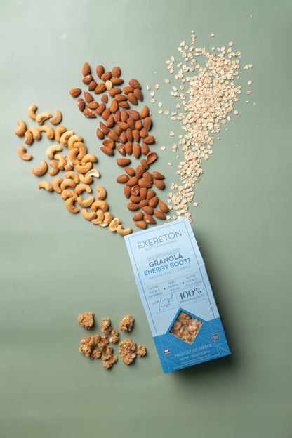 GRANOLA ENERGY BOOST 0% SUGAR ADDED 300G