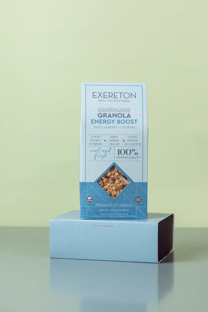 GRANOLA ENERGY BOOST 0% SUGAR ADDED 300G