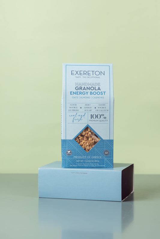 GRANOLA ENERGY BOOST 0% SUGAR ADDED 300G